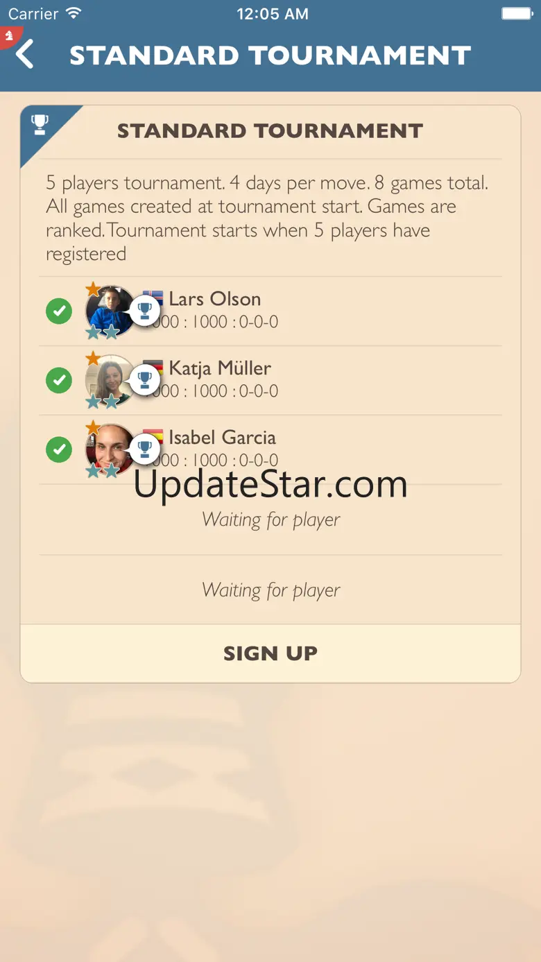 Zatrikion Correspondence Chess 2.3