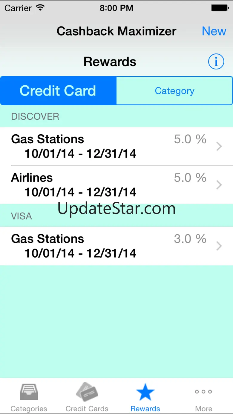 Cashback Maximizer 1.10