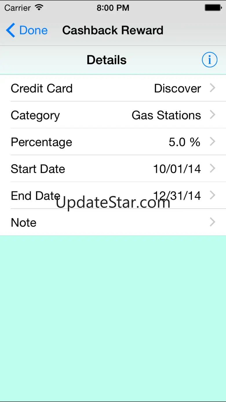 Cashback Maximizer 1.10