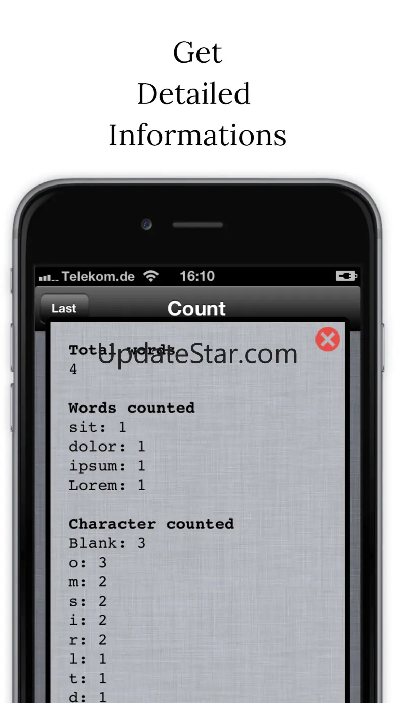 Word Count - Count all words, letters and chars from a text 3.1.0
