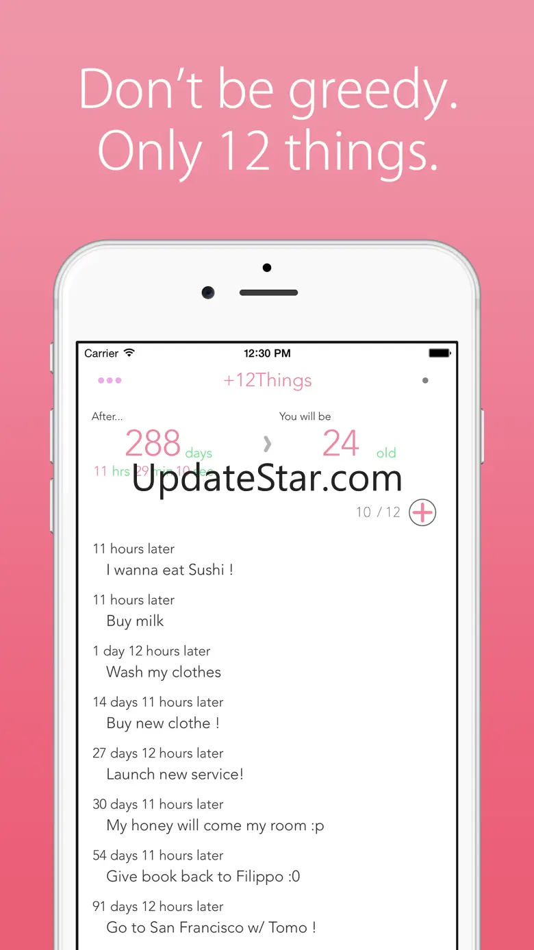 12Things - Simple Todo's and reminder. 3.7