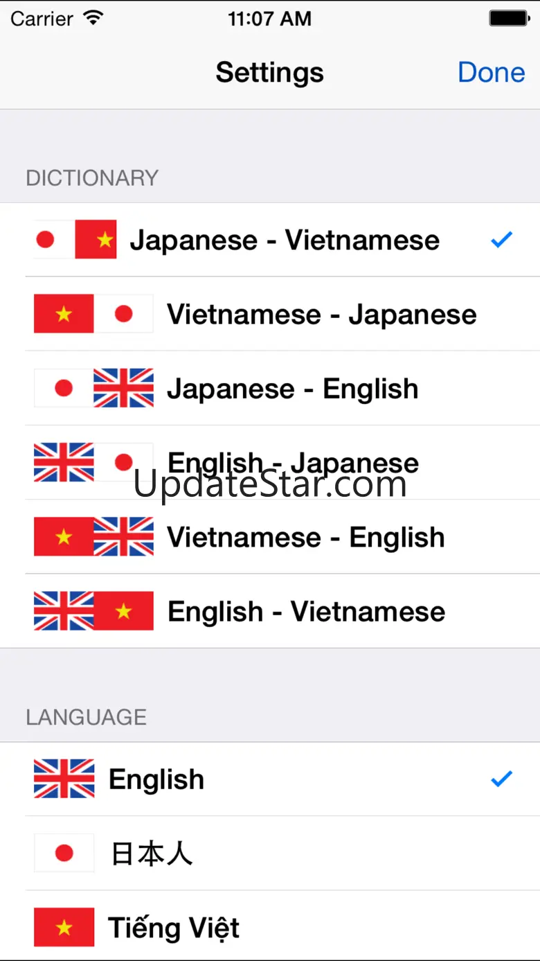 Japanese-Vietnamese Dictionary Free Tu Dien Nhat Viet 4.0