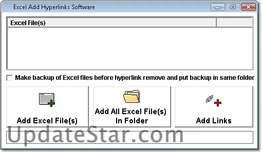 Excel Add Hyperlinks Software 7.0