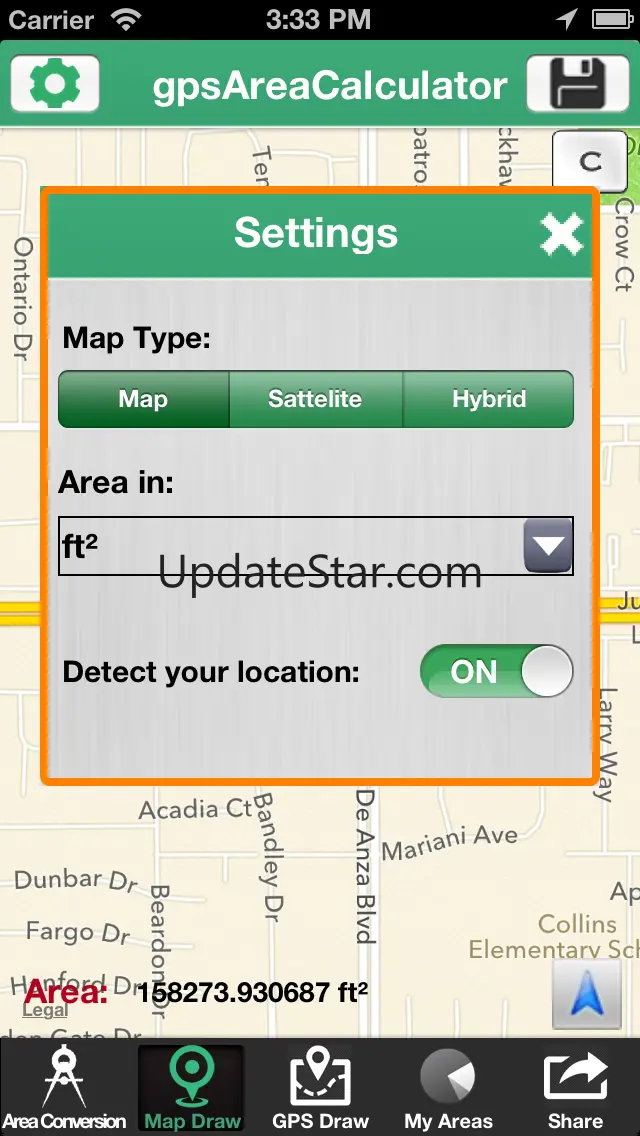 GPS Area Calc 1.3