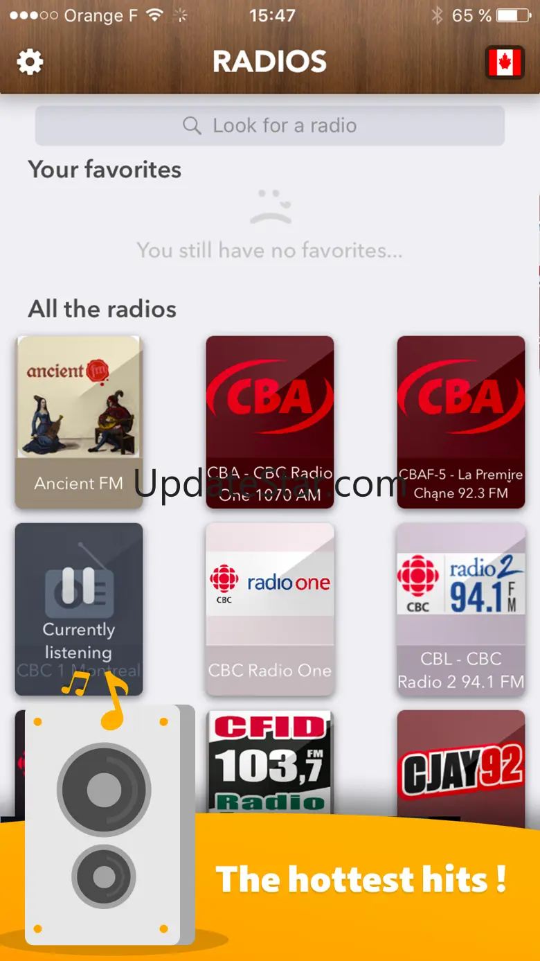 Canadian Radio - access all Radios in Canada FREE! 4.1