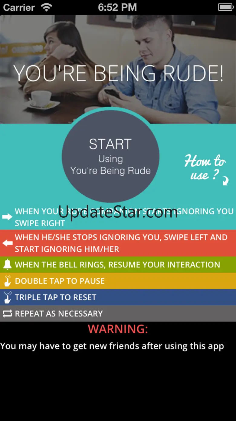 You're Being Rude 2.0.1
