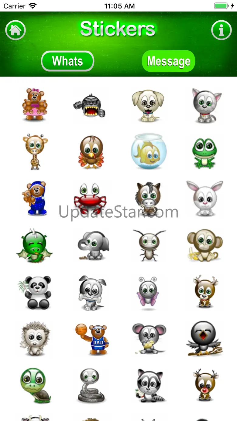 3D Stickers Messages, WeChat 2.0