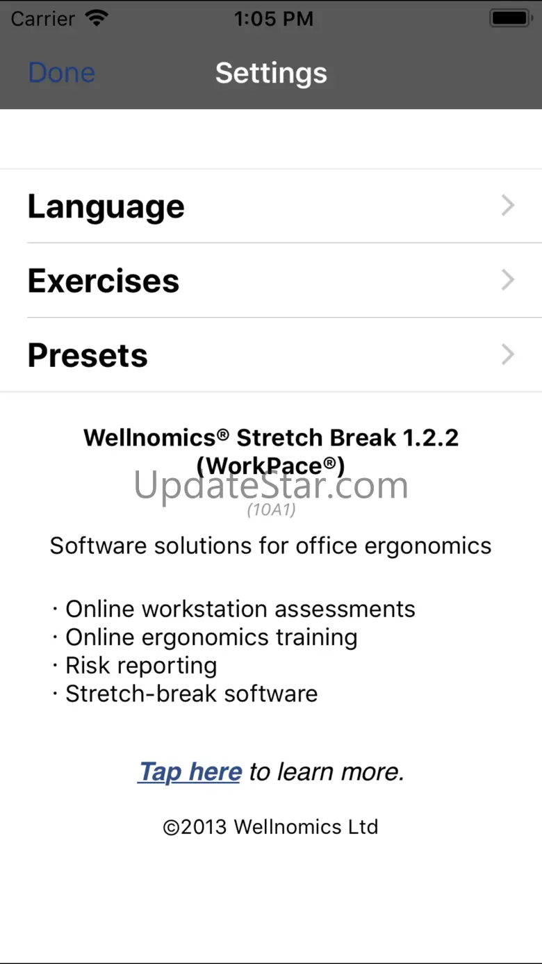 Wellnomics Stretches 1.2