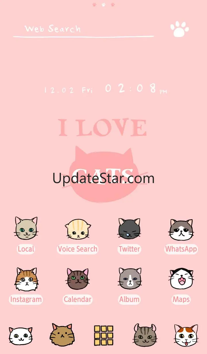 I Love Cats Theme +HOME 1.0.12