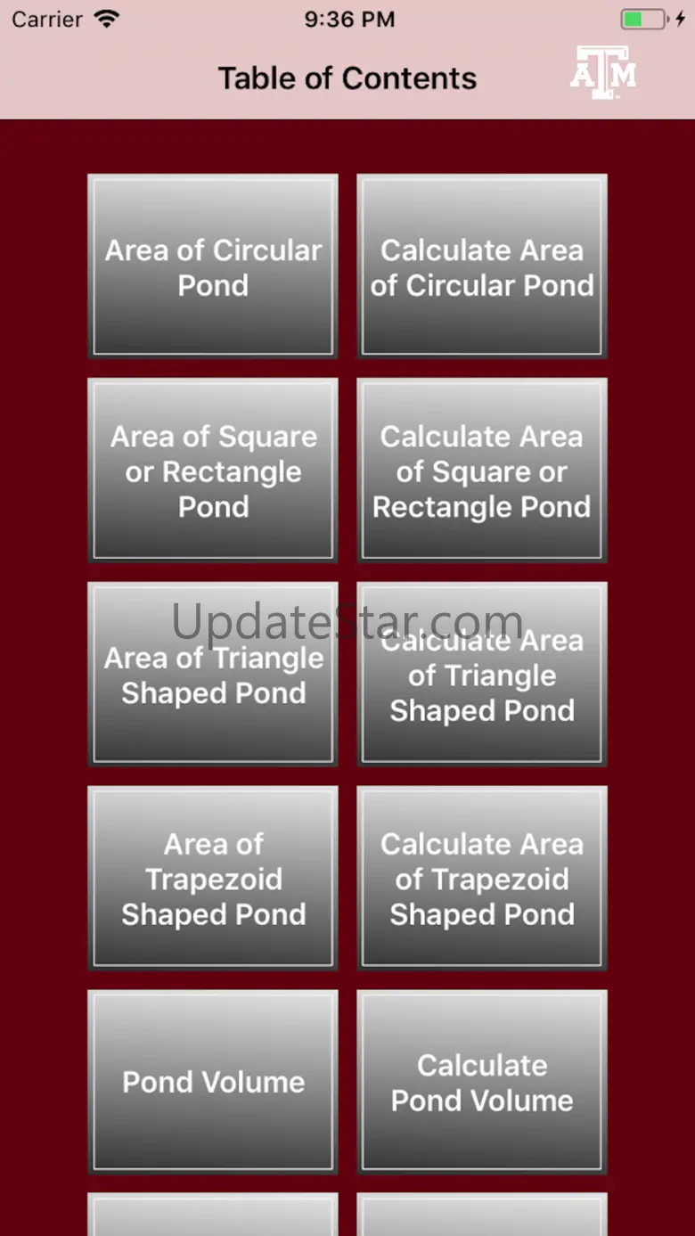 PondCalc 1.1