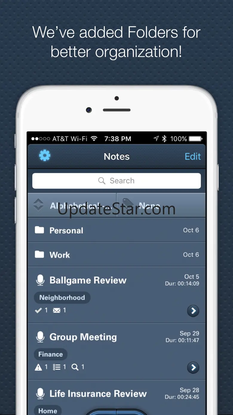 CaptureAudio FREE - Audio Record & Type Notes 1.7