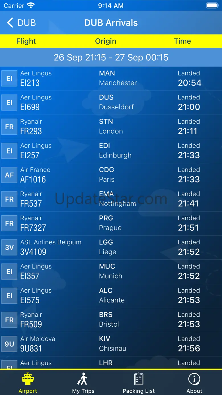 Dublin Airport (DUB) + Radar 11.0