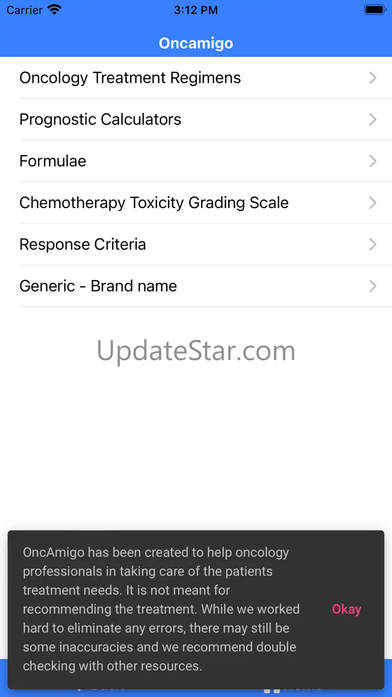 OncAmigo 2.0.1