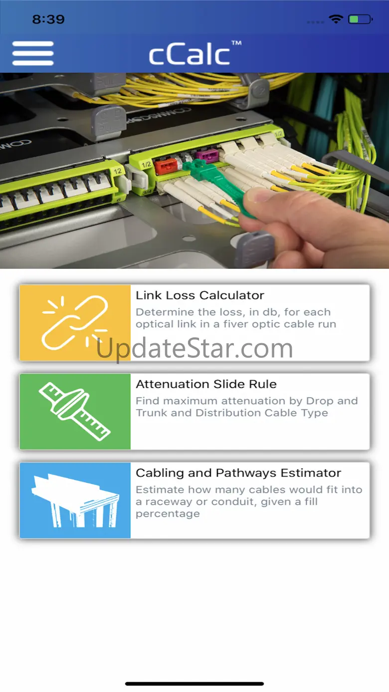 cCalc Tools by CommScope 3.5