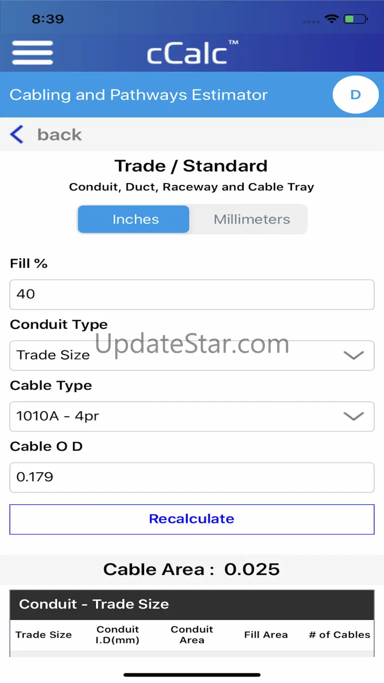 cCalc Tools by CommScope 3.5
