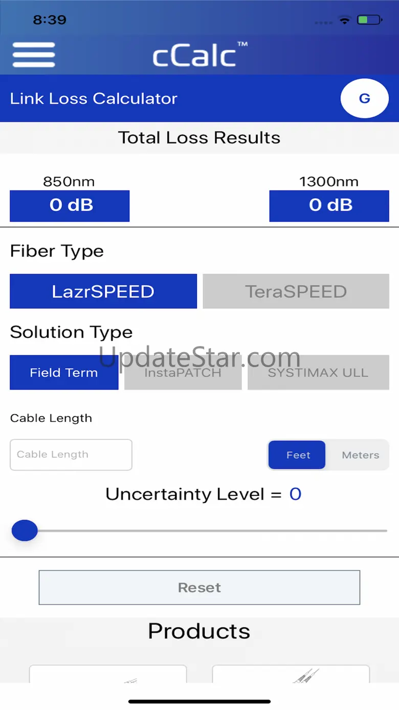 cCalc Tools by CommScope 3.5