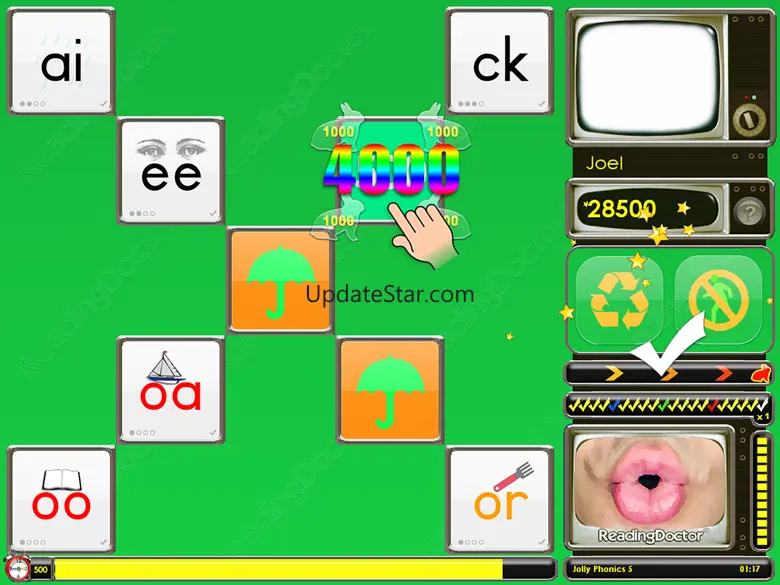 Letter Sounds 2 : Digraphs, Trigraphs & Endings 1.3