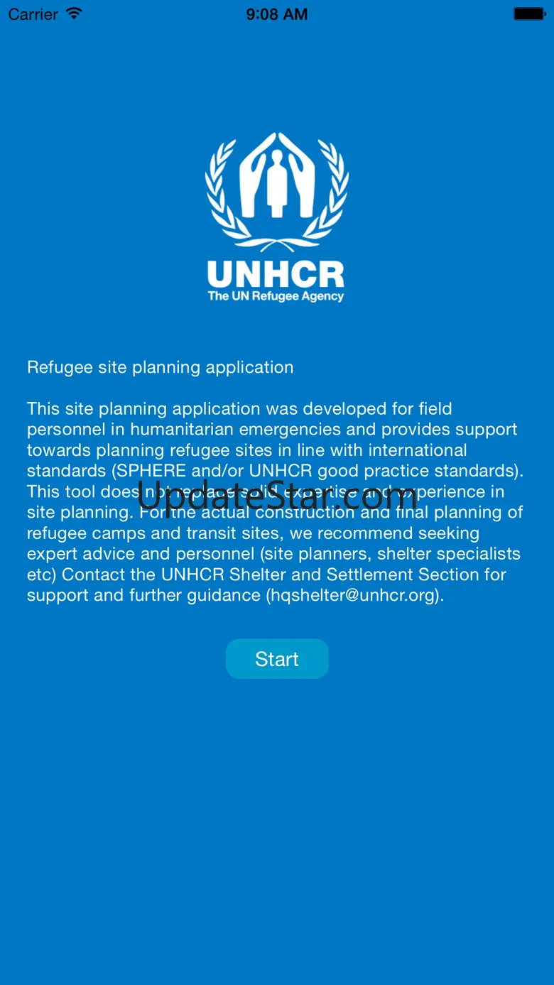 UNHCR Refugee Site Planning 2.0.5
