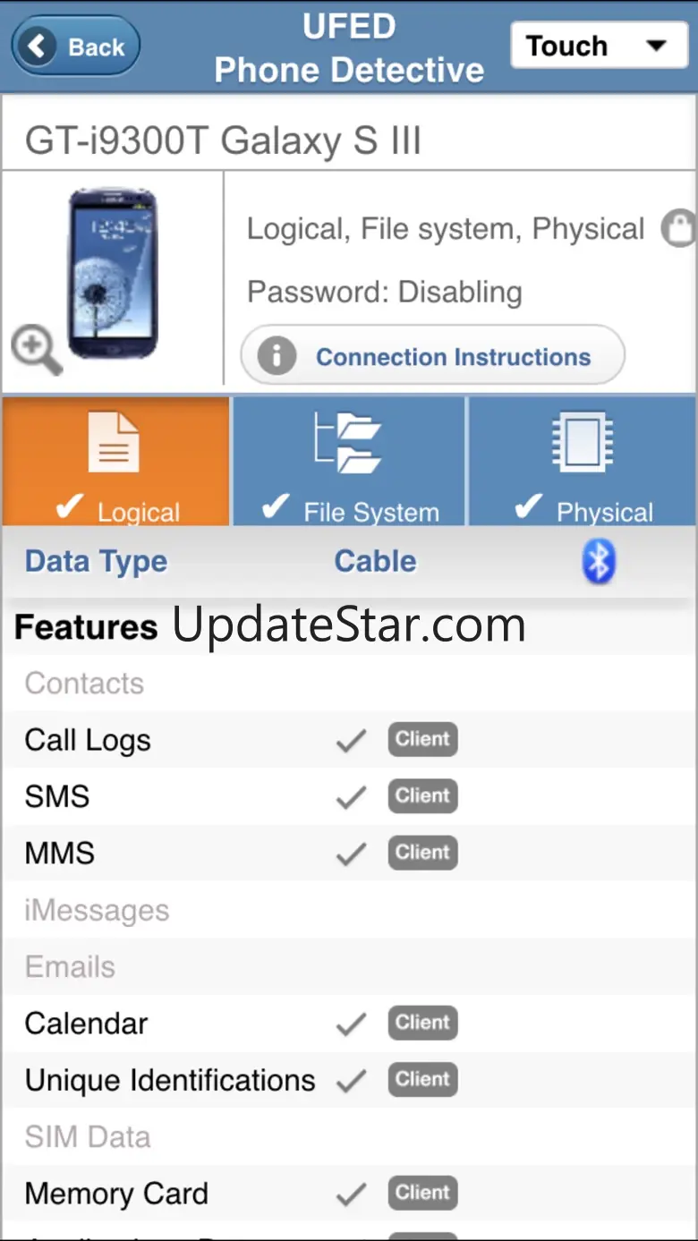 UFED Phone Detective 1.1.0