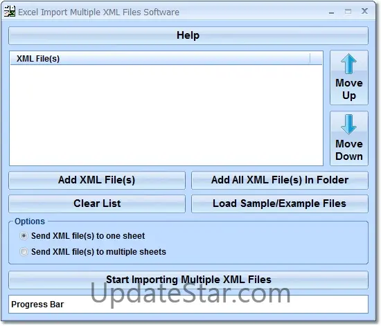 Excel Import Multiple XML Files Software 7.0