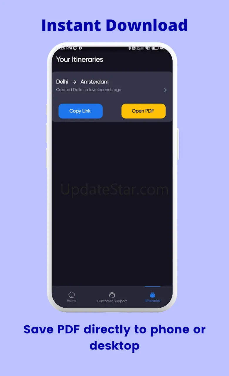 Create Flight Itinerary 91.0.2