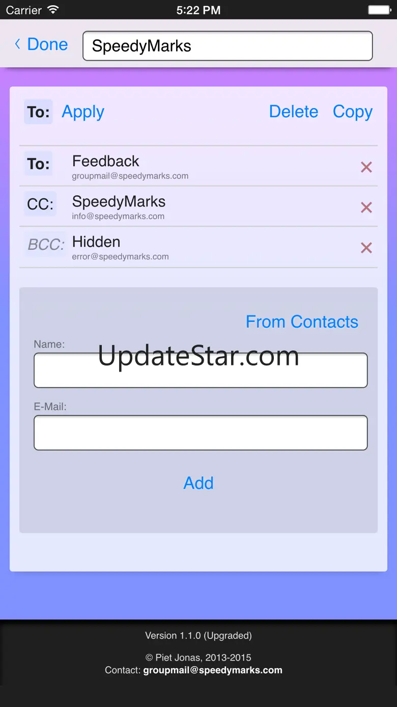 Group Mail App 1.2.1