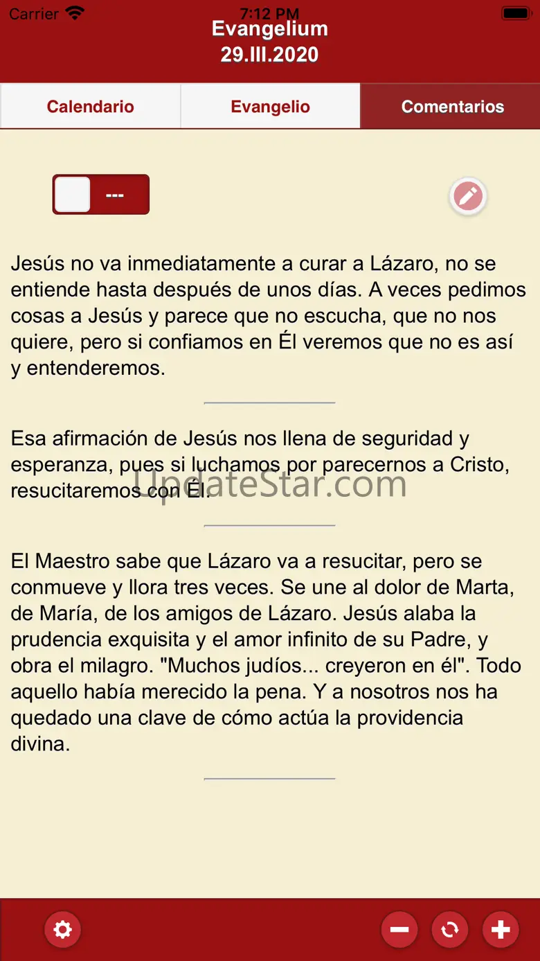 Evangelium Gospel 21