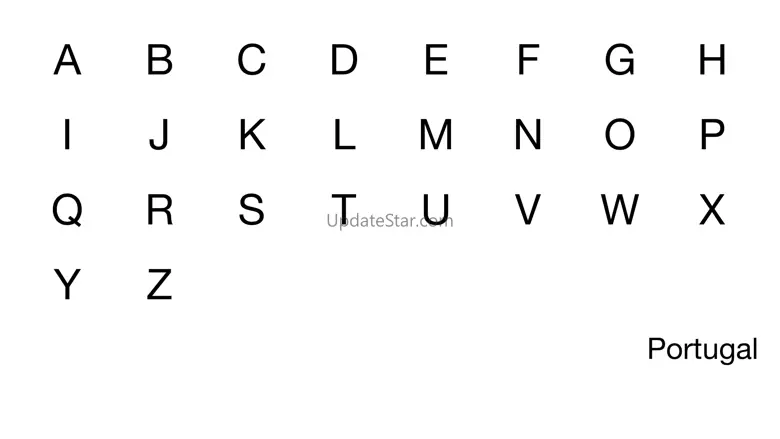 Alfabeto – Portuguese Alphabet 3.0