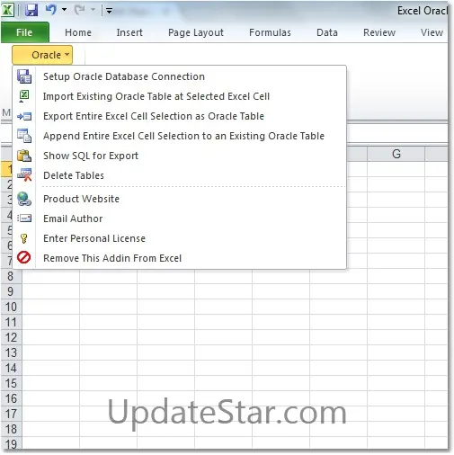 Excel Oracle Import, Export & Convert Software 7.0