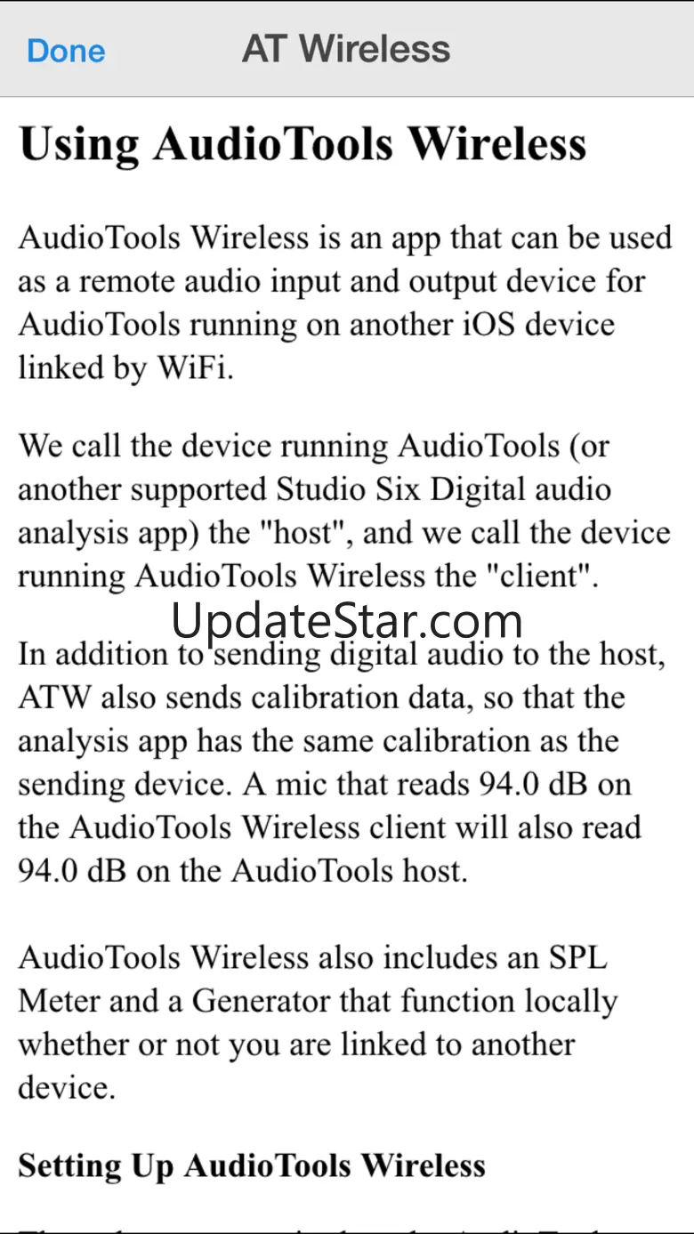 AudioTools Wireless 3.6