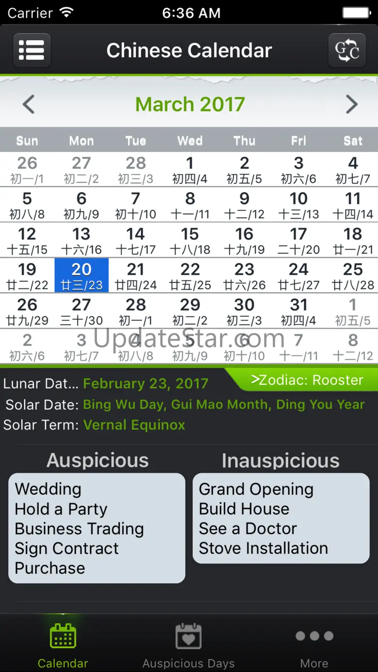 Chinese Calendars 2.0