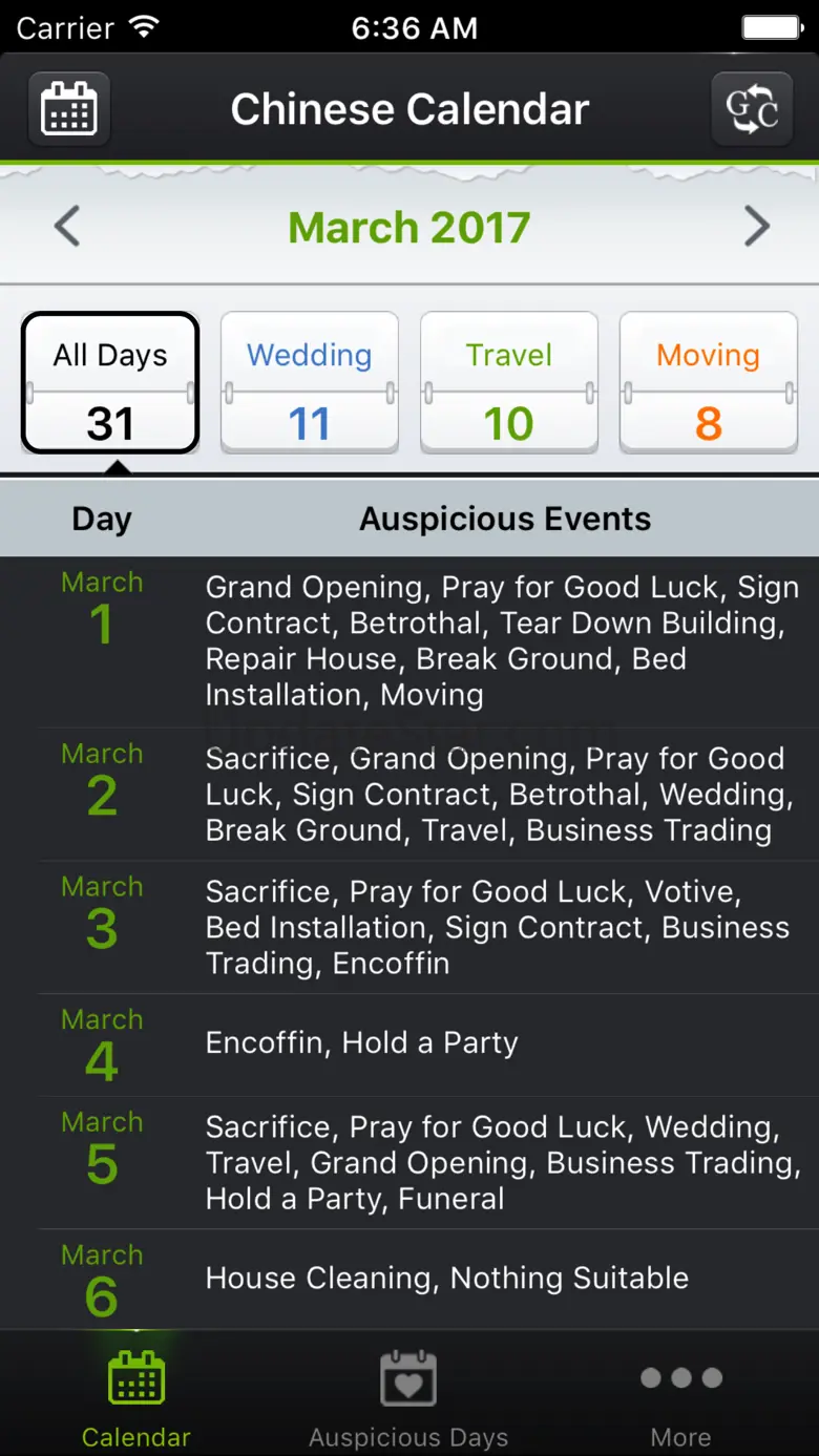 Chinese Calendars 2.0