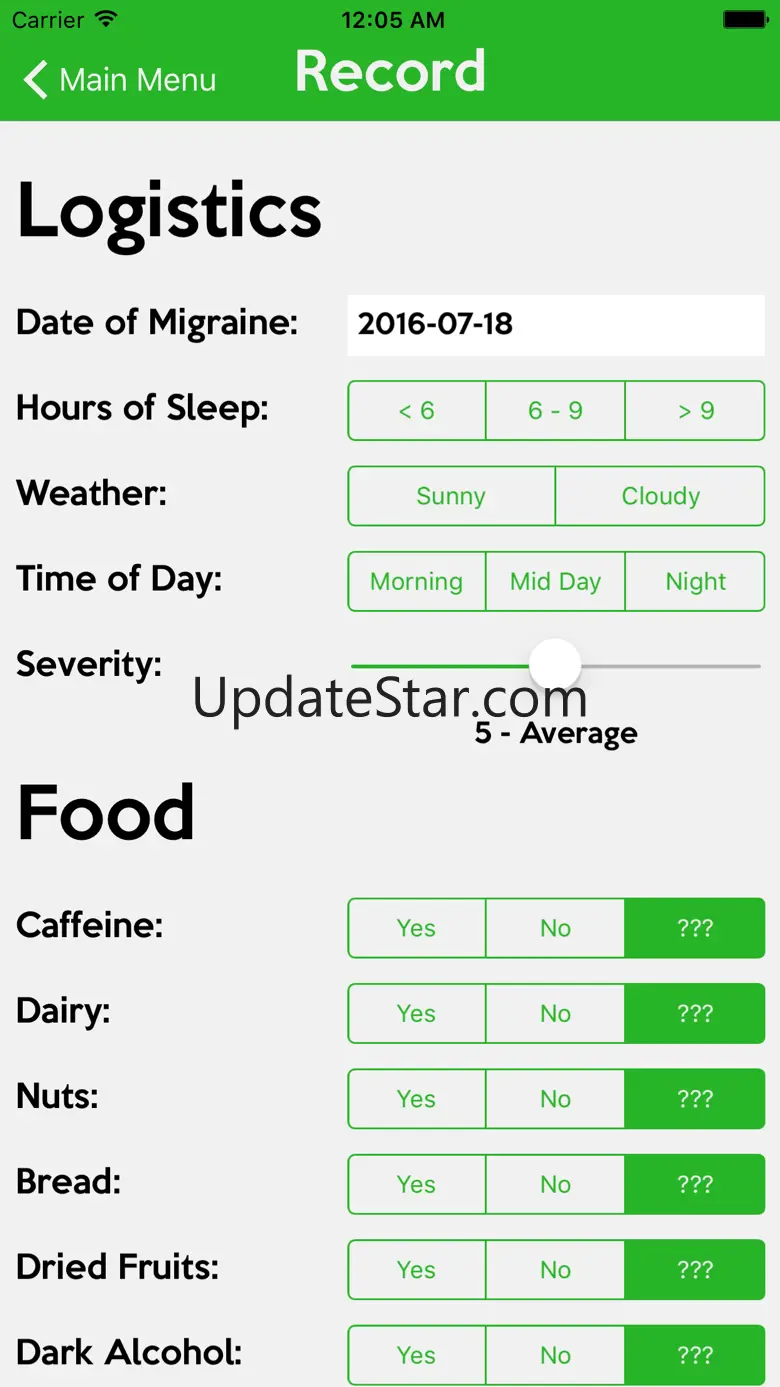 MyMigraine 3.3