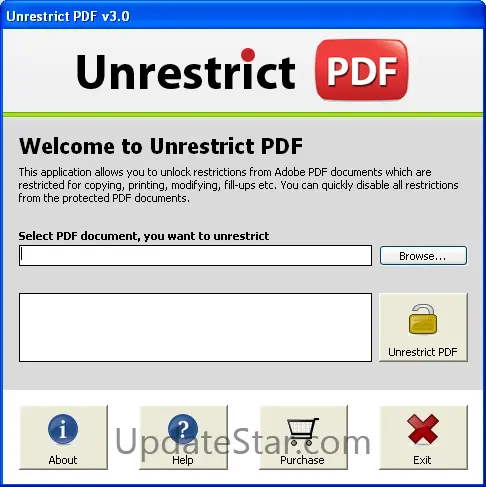 Remove PDF Restrictions 4.5