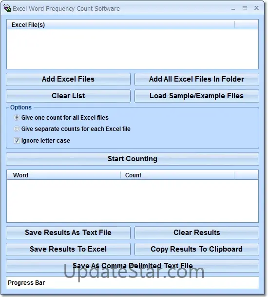 Excel Word Frequency Count Software 7.0