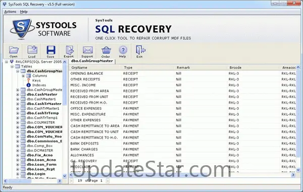 SQL File Recovery 5.3