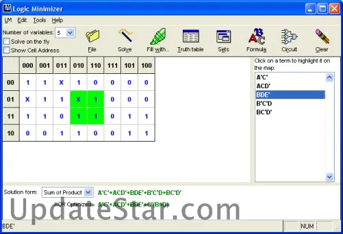 Logic Minimizer 1.2.2