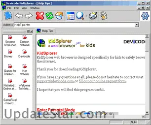 KidSplorer Web Browser 4.0.3