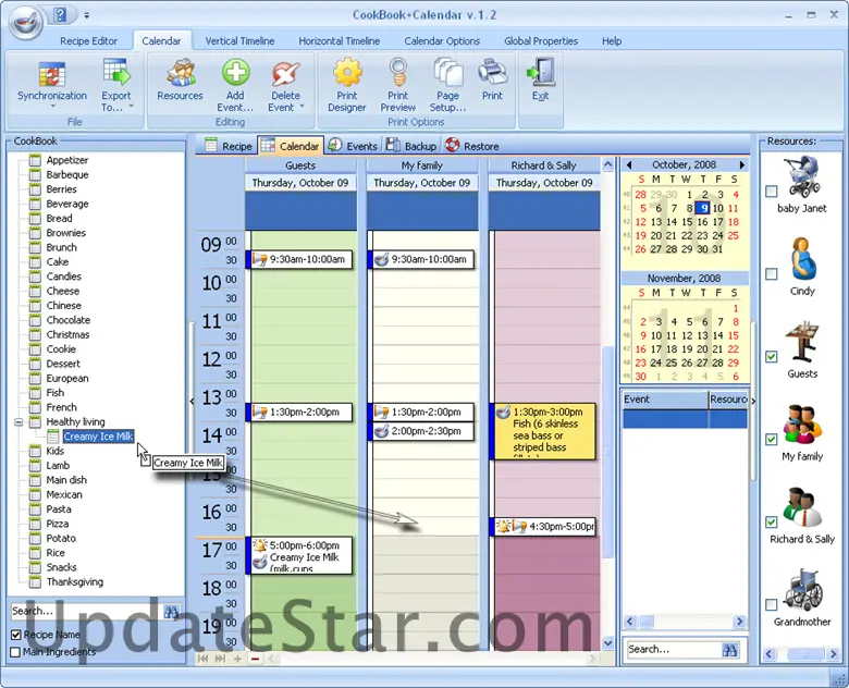CookBook+Calendar 3.9