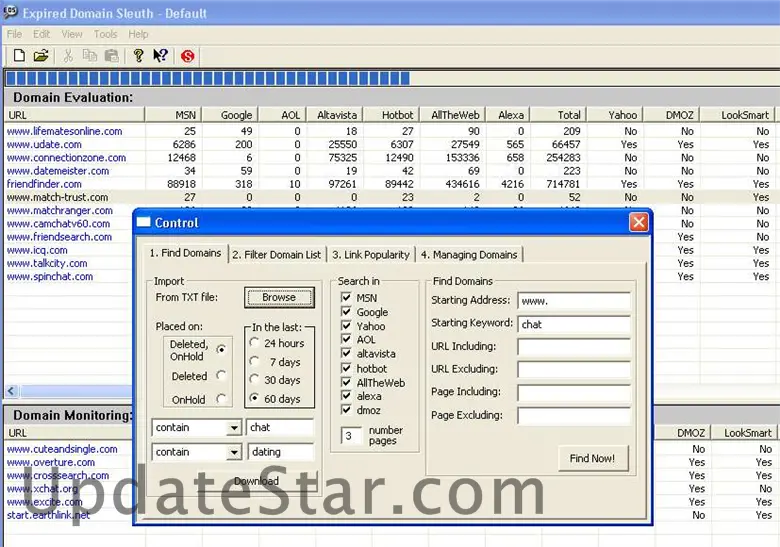 Expired Domain Sleuth 5.7.5