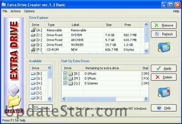 Extra Drive Creator Basic 4.0