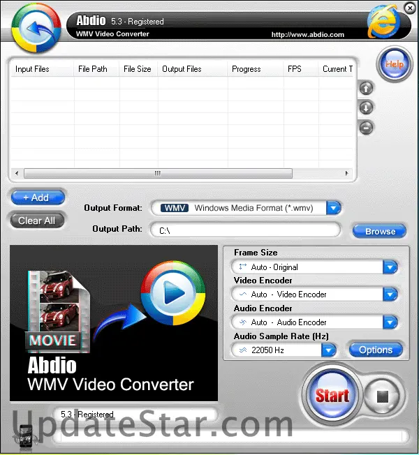 Abdio WMV Video Converter 6.69