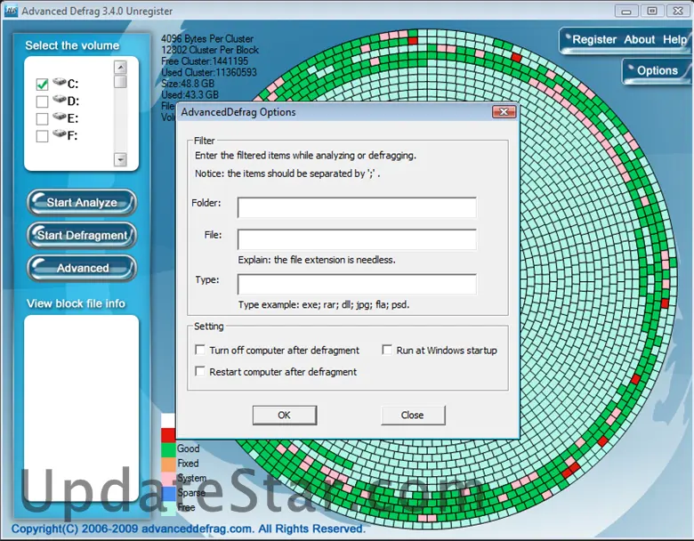 AdvancedDefrag 5.0