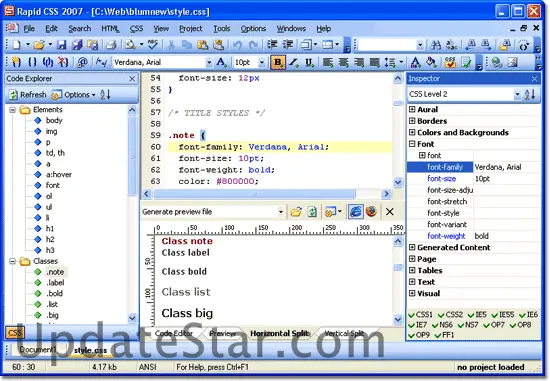 Rapid CSS 17.2.0.242