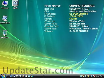 Sysinternals BgInfo 4.16
