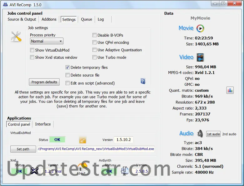 AVI ReComp 1.5.6