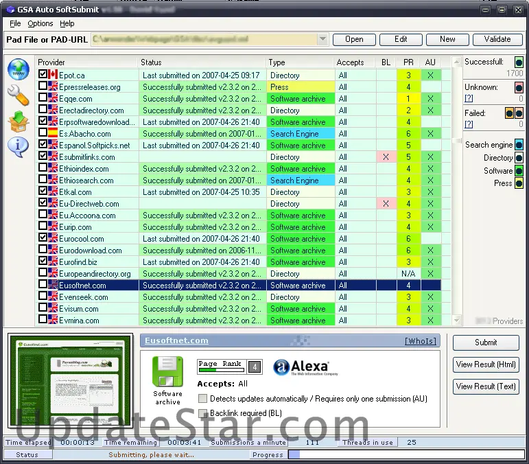 GSA Auto SoftSubmit 8.41