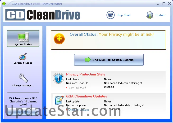 GSA Cleandrive 3.52