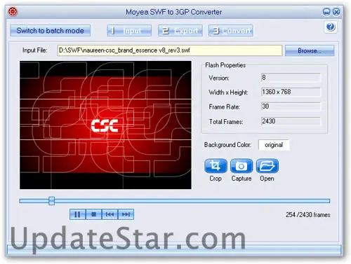 Moyea SWF to 3GP Converter 3.0