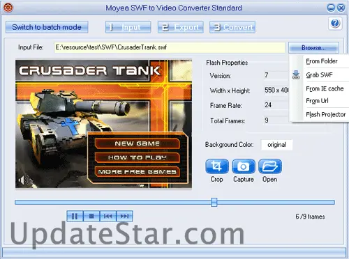 Moyea SWF to Video Converter Standard 2.1
